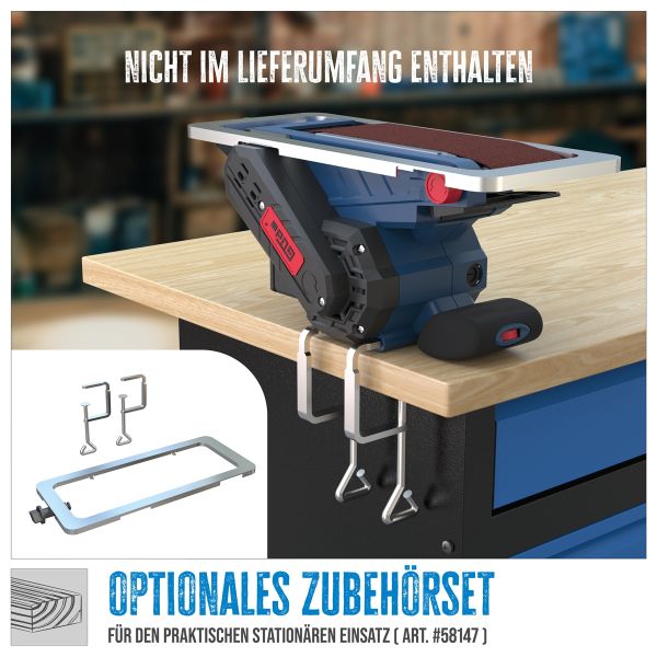 GÜDE Bandschleifer BS 76-900 E Schleifer Schleifmaschine Band 76mm 900 Watt 