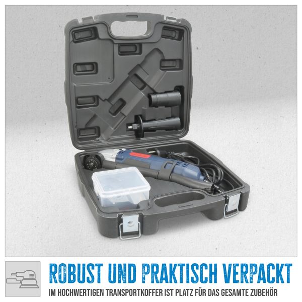 GÜDE Multiwerkzeug MW 300 E Multitool Schleifer Schaber Trenner 300 Watt  