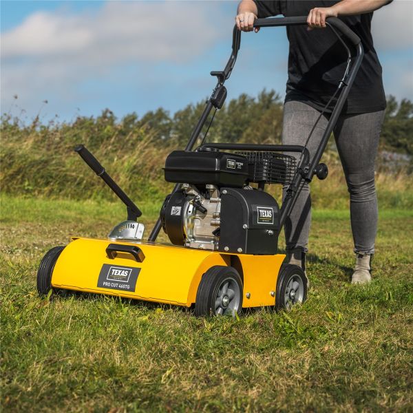 TEXAS Profi Vertikutierer Benzin Pro Cut 460TG | 48 Messer | 212ccm | 4-Takt 