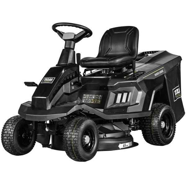 TEXAS Rasentraktor Benzin Aufsitzmäher Rasenmäher Rider 6500E 224cm³ E-Start 