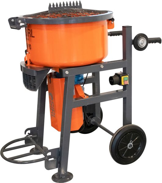 SIRL MH90 Profi 230V Zwangsmischer Betonmischmaschine Mischer 75L 130kg *2.Wahl* 