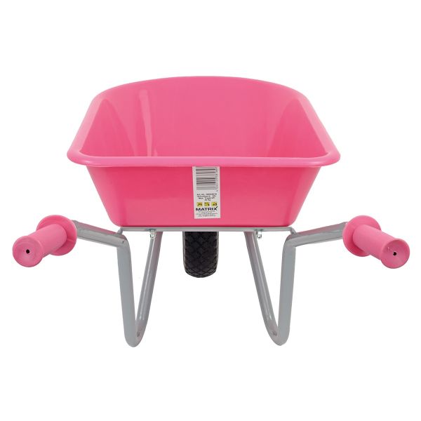 Matrix Kinder Schubkarre rosa Kinderschubkarre pink  *40kg Tragkraft* *2. Wahl* 
