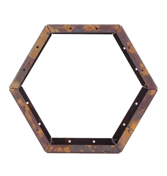 MAGNUS Brennholzregal R162 Rost Kaminregal Holzregal Ofenregal Regal 