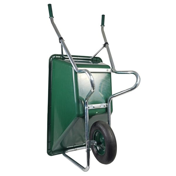 Matrix Schubkarre Stall Pferde Garten Großmuldenkarre 240l 1-Rad PU-Rad *2.Wahl* 