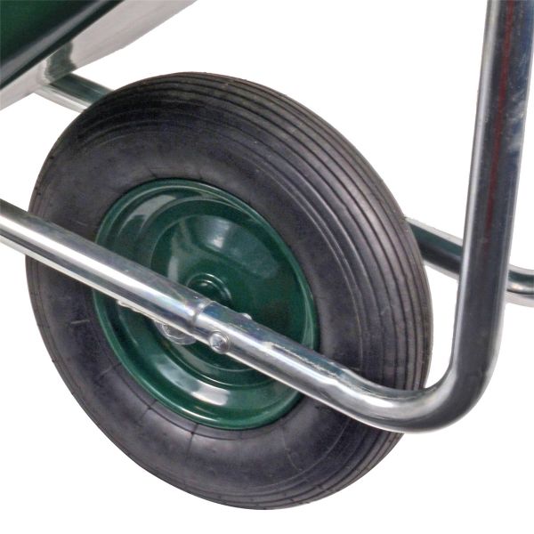 Matrix Schubkarre Stall Pferde Garten Großmuldenkarre 240l 1-Rad PU-Rad *2.Wahl* 