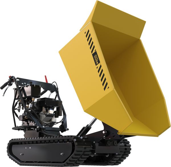 GÜDE Raupendumper GRD 500/R Minidumper 230L 500 kg 5,6 PS Benzin Zahnradgetriebe 