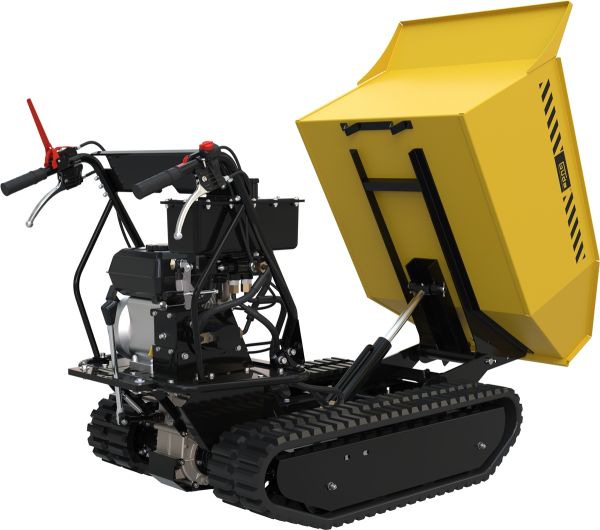 GÜDE Raupendumper GRD 500/R Minidumper 230L 500 kg 5,6 PS Benzin Zahnradgetriebe 