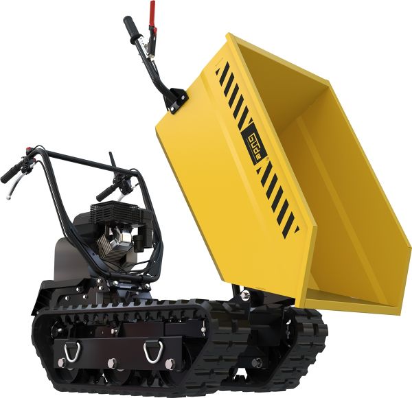 GÜDE Raupendumper GRD 400/R Minidumper 110L 400 kg 5,6 PS Benzin Zahnradgetriebe 