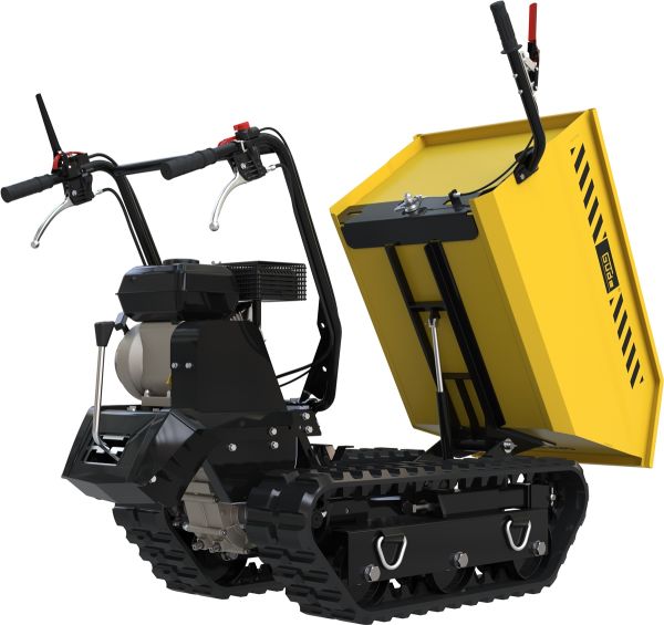 GÜDE Raupendumper GRD 400/R Minidumper 110L 400 kg 5,6 PS Benzin Zahnradgetriebe 