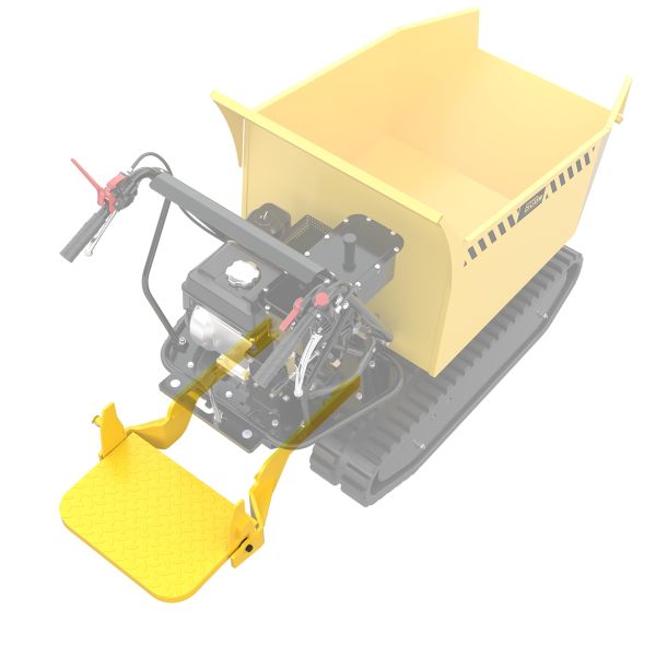 GÜDE Fahrerstandplattform für Raupendumper GRD 500/R 