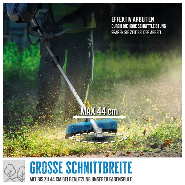 GÜDE Freischneider GFS 52.3 Rasentrimmer Motorsense Benzin Trimmer Sense 