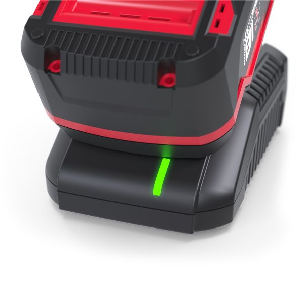 GÜDE Starterset Systemladegerät Ladegerät und Systemakku 4 Ah LGAP 18-3040 P 