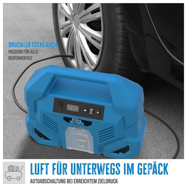 GÜDE Kompressor Druckluftkompressor Luftkompressor Airpower Dual Drive 12/230V/5 
