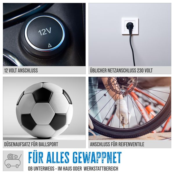 GÜDE Kompressor Druckluftkompressor Luftkompressor Airpower Dual Drive 12/230V/5 