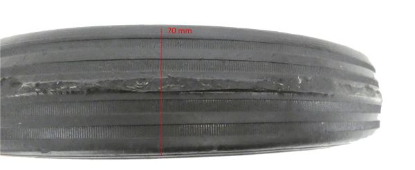 SIRL Ersatzrad Reifen für Betonmischer 360 x 70 mm BS 280, BP 300 N EVO PLUS 