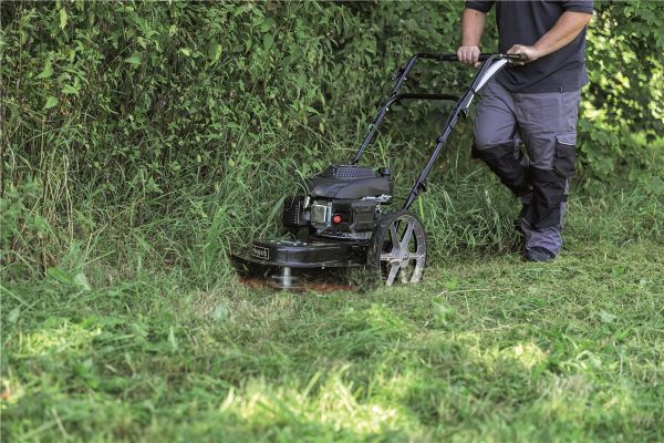 Scheppach Wiesenmäher Hochgrasmäher Rasenmäher Benzin 56cm 4,1 PS HMP161-56B 