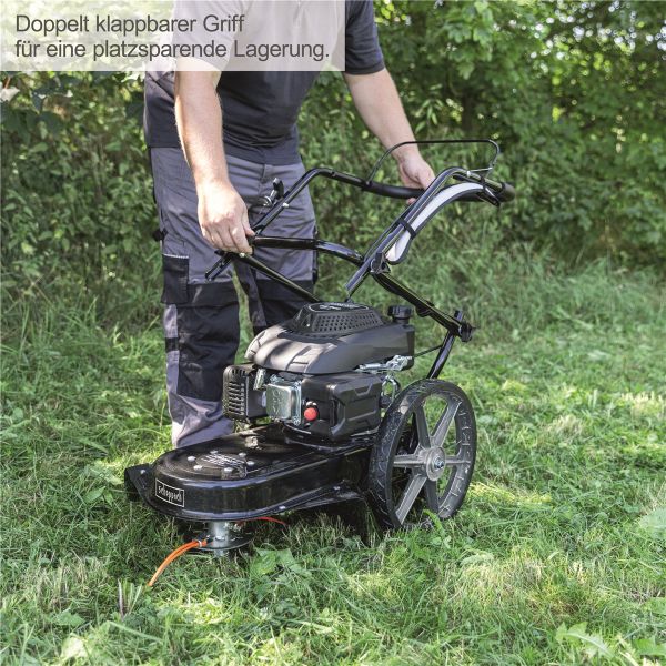 Scheppach Wiesenmäher Hochgrasmäher Rasenmäher Benzin 56cm 4,1 PS HMP161-56B 