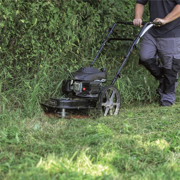 Scheppach Wiesenmäher Hochgrasmäher Rasenmäher Benzin 56cm 4,1 PS HMP161-56B 