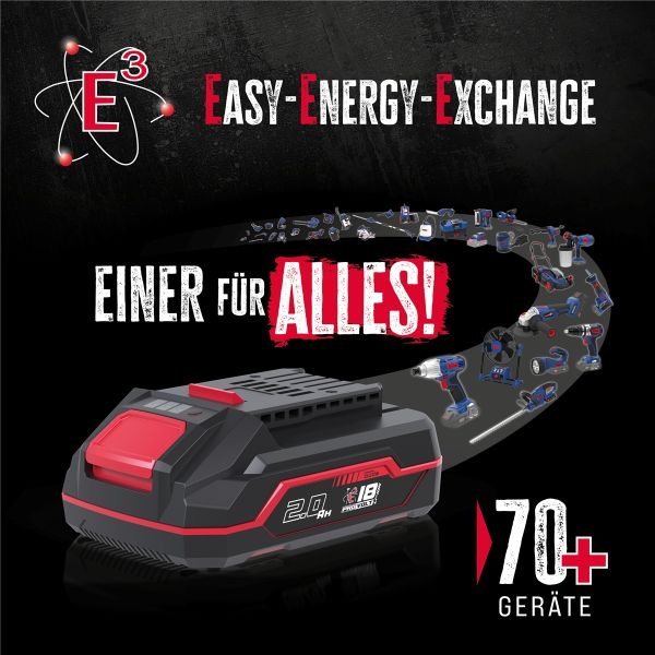 GÜDE Akku Freischneider FS 18-401-30 30cm Rasentrimmer Trimmer Spule inkl. Akku 