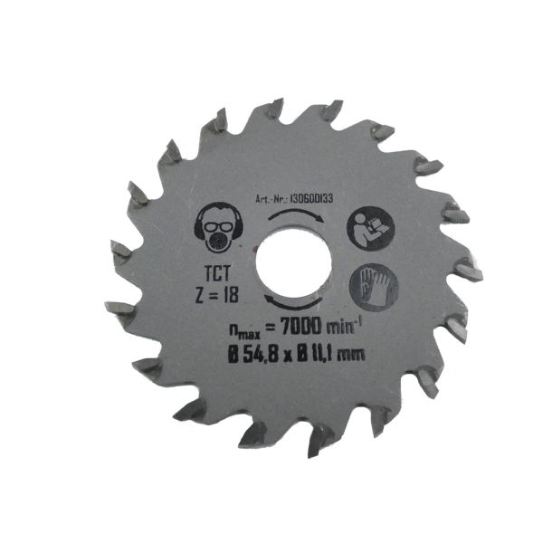 MATRIX TCT Sägeblatt 54mm 5er Set für Mini Handkreissäge MCS 400 PW | 10 Zähne 