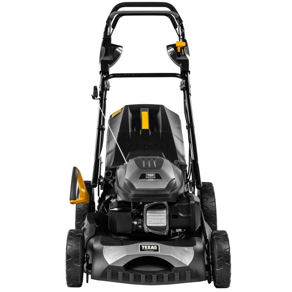 TEXAS Rasenmäher Benzin 46cm Mulchkeil E-Start Mäher Radantrieb RAZOR 4651TR/WE 