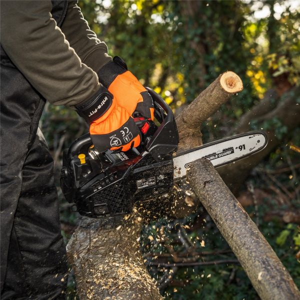 TEXAS Kettensäge Benzin Top Handle Motorsäge XCS2600 25cm 2Takt 26cm³ 1,2PS 
