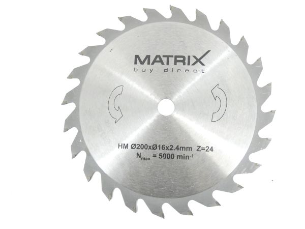 MATRIX Ersatzteil Sägeblatt 190 mm Durchmesser passend für Kreissäge TS 800 