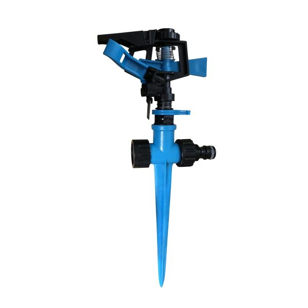 TEXAS Impulsregner mit Erdspieß – 1/2" Anschluss für gezielte Gartenbewässerung 