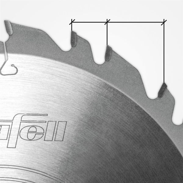 MAFELL Hartmetall Sägeblatt GT 160 x 1,2/1,8 x 20 mm - 28-7 Zähne - Ersatzblatt 