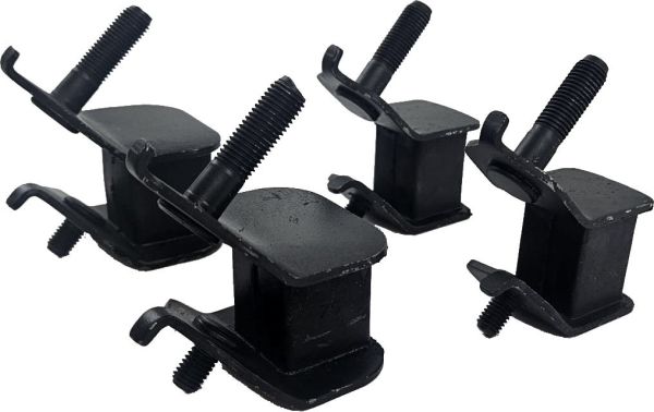 MATRIX Ersatzteil Motoraufhängung 4er Set für Stromerzeuger PG 3010 F-3 