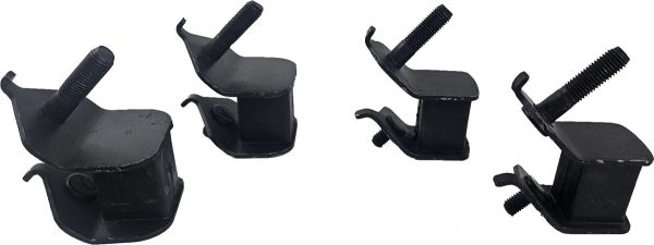 MATRIX Ersatzteil Motoraufhängung 4er Set für Stromerzeuger PG 3010 F-3 