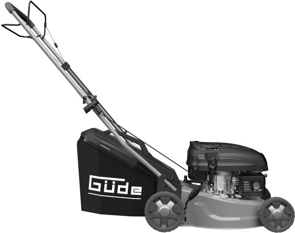 GÜDE Rasenmäher Benzin mit Antrieb Radantrieb Eco Wheeler 415 R 3in1 145ccm 42cm  