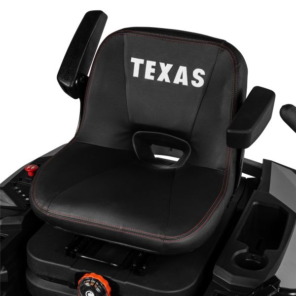 TEXAS Epsilon ZT10700Li Zero-Turn Akku-Rider mit 107 cm Schnittbreite 