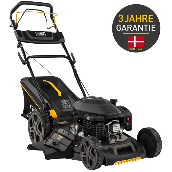 TEXAS Benzin Rasenmäher TPL 560tr/w mit 56 cm schnittbreite und 4-in-1 funktion 