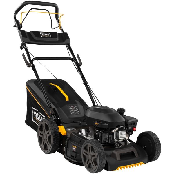 TEXAS Benzin Rasenmäher TPL 560tr/w mit 56 cm schnittbreite und 4-in-1 funktion 