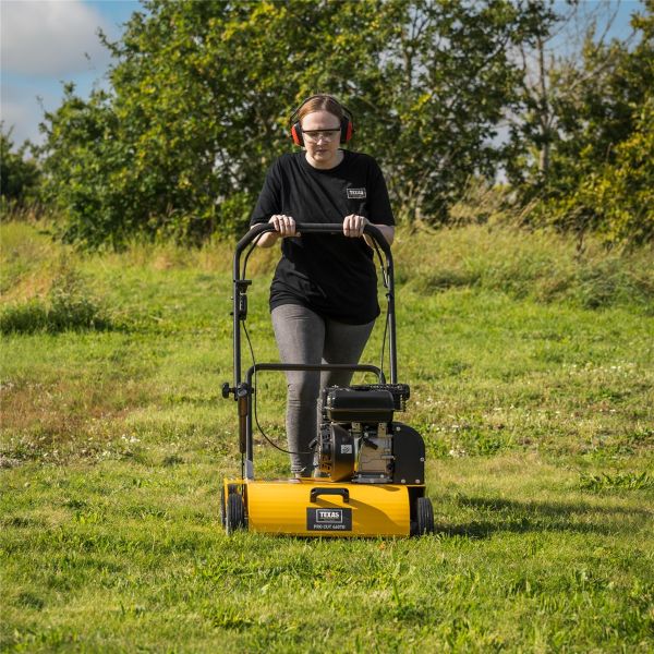 TEXAS Profi Vertikutierer Benzin Pro Cut 461TG | 48 Messer | 212ccm | 4-Takt 