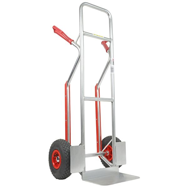 HBH® Sackkarre Alu 200kg Luftreifen TK200ALU04 Aluminium Transportkarre Luftrad  