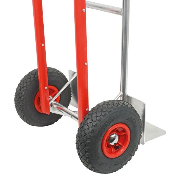 HBH® Sackkarre Alu 200kg Luftreifen TK200ALU04 Aluminium Transportkarre Luftrad  