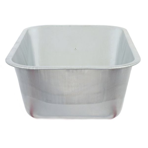 MATRIX Profi Schubkarrenmulde Ersatzmulde Stahlmulde 100L verzinkt silber
 