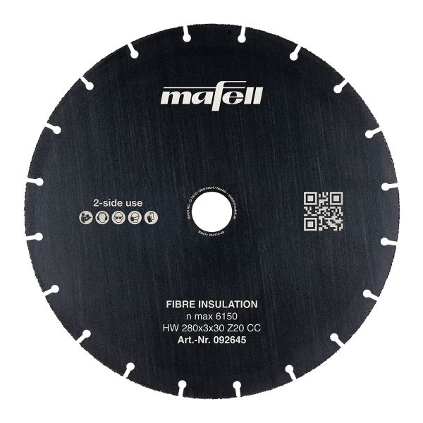 MAFELL Hartmetall Sägeblatt KSB-FI 280 280 x 3,2 x 20 mm - 20 Zähne Ersatzblatt 