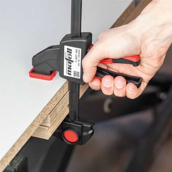 MAFELL Spannzwinge F-SZC 180MM 2 Stück, zur Schienenfixierung am Werkstück 