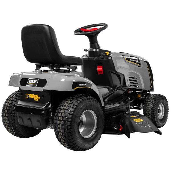 TEXAS TTS108H Aufsitzrasenmäher Set mit Anhänger 108cm Hydrostat 