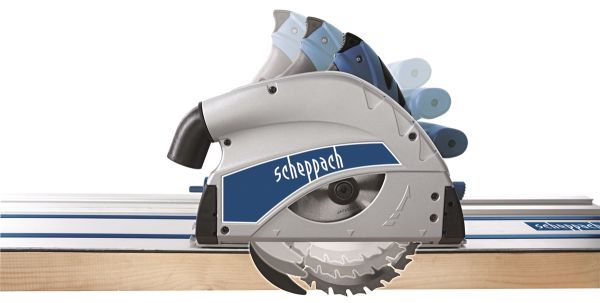 SCHEPPACH PL55 Tauchsäge Tauchkreissäge mit Führungsschiene Handkreissäge 1200W 