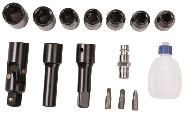 SCHEPPACH Druckluft Ratsche im Koffer mit Zubehör  