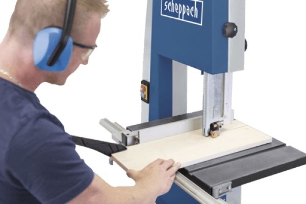 SCHEPPACH BASA 3 Bandsäge Holzbandsäge Tischsäge Holzsäge 230V mit Fahrwerk + UG 