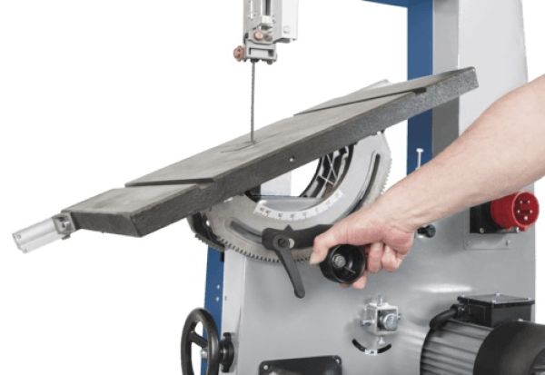 SCHEPPACH BASA 3 Bandsäge Holzbandsäge Tischsäge Holzsäge 230V mit Fahrwerk + UG 