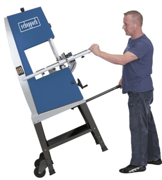 SCHEPPACH BASA 3 Bandsäge Holzbandsäge Tischsäge Holzsäge 230V mit Fahrwerk + UG 