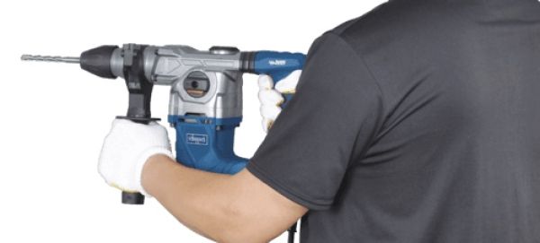 SCHEPPACH DH1300PLUS Abbruchhammer Bohrhammer, Schlaghammer 230V, 1250W 