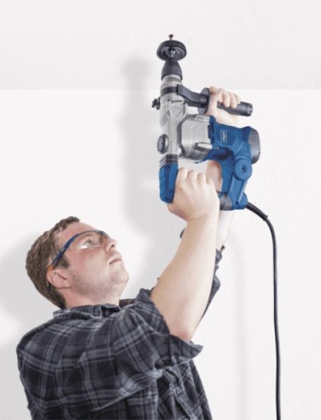 SCHEPPACH DH1300PLUS Abbruchhammer Bohrhammer, Schlaghammer 230V, 1250W 