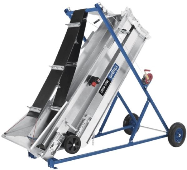 Scheppach Förderband Muli4500 Transportband 400V Gurtförderer 4,5 m 1,1kW 0,8m/s ***Made in Germany***